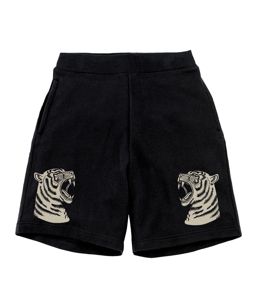 DRIFTOUT Double Pierce Tigers Cotton Shorts (2 Colors)