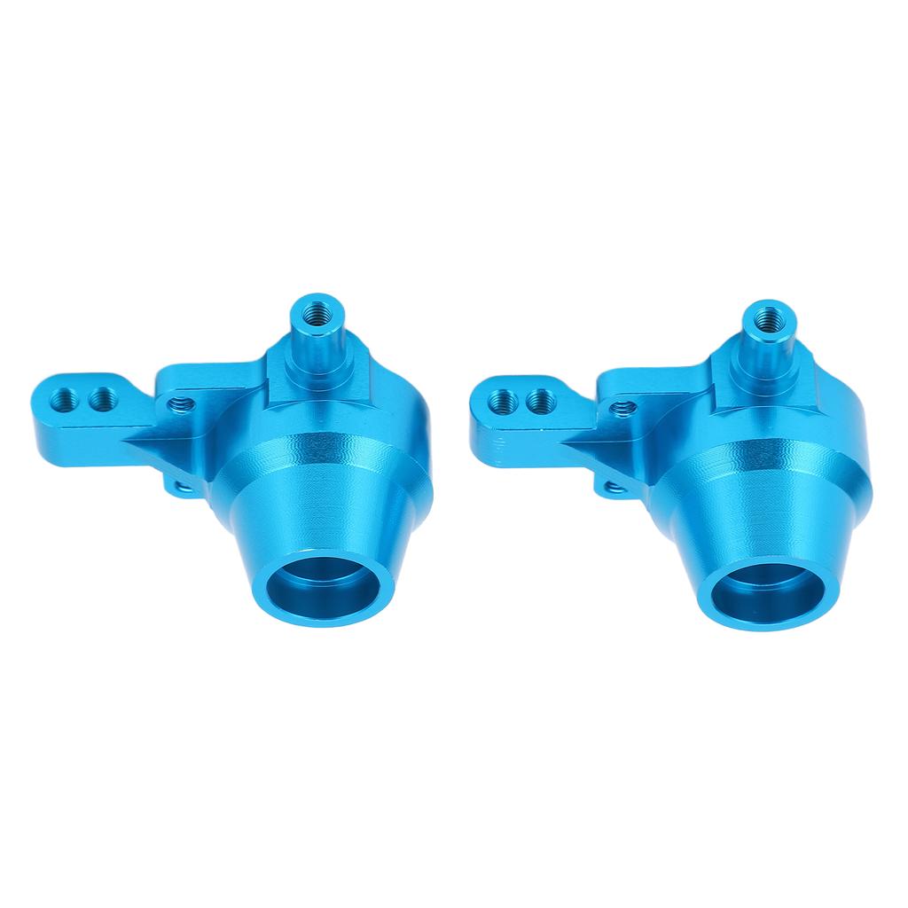 2 шт. Передняя поворотная цапфа, обработка на станке с ЧПУ, съемная, из алюминиевого сплава, поворотная цапфа для радиоуправляемой машины