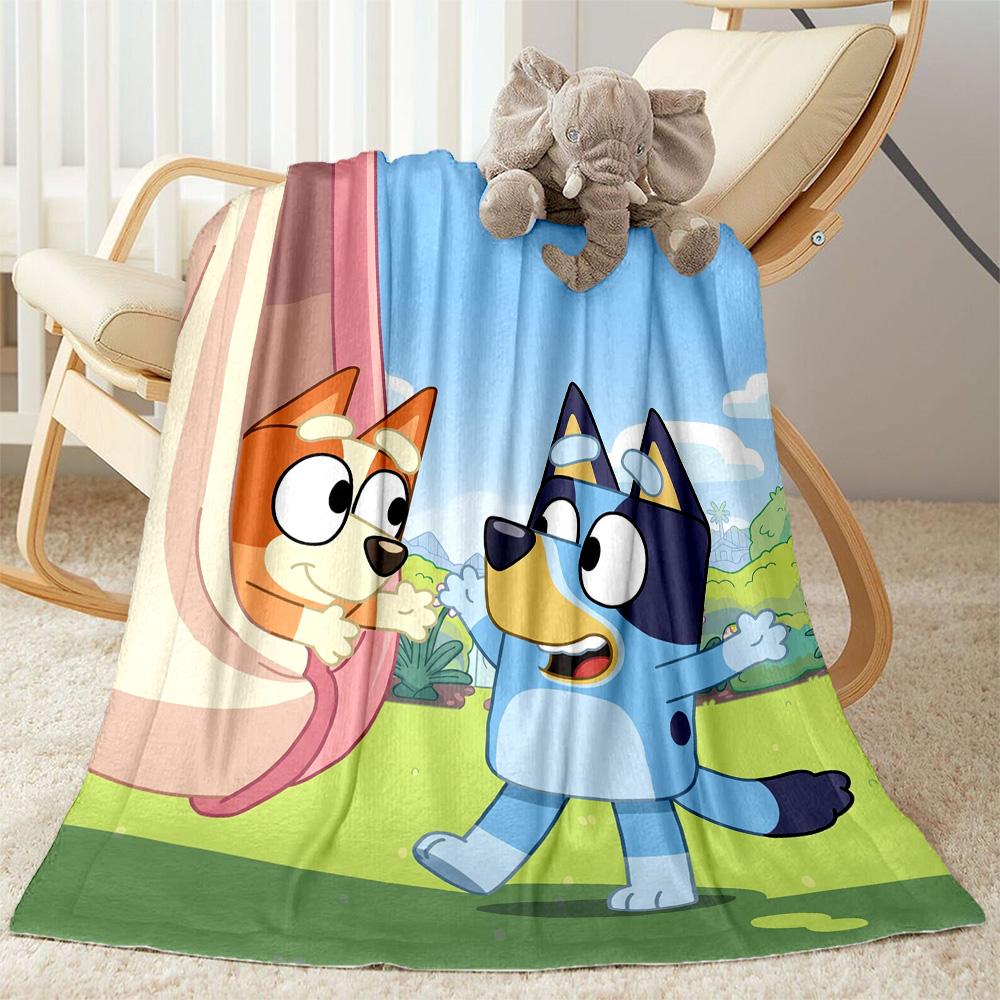 Bluey Bingo's Adventure Blanket Comfortable Great for Office Bedding Livingroom for All Occasions Stylish Decor Ideal Gift For Birthday Valentine'S Da