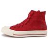 1970s Fashion High Top Canvas Shoes Unisex Sneakers Red A12777C