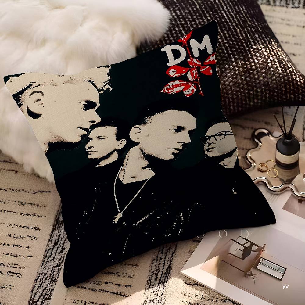 Rock Band D-Depeche Mode Персонализированная Подушка Чехол от Пыли Спальня Детская Вечеринка Украшение Наволочка День Рождения Детский Подарок