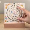 DIY Perpetual Calendar Handmade Desk Calendar Rotating Calendar  College Entrance Examination