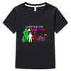 Garden of Banban Game T Shirt Kids 100%Cotton Boy Girl Summer Short-Sleeved T-shirts Girls Clothes T Shirt for Kids Boy 10 Years Anime Cartoon T-shirt