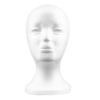 Female Head Model Foam Mannequin Head Hats Glasses Wigs Display Stand for Home Salon Store