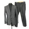 UNION STATION Silk Blend Suit Set Up Jacket & Pants/Men's Size M/Gray/Side Vents(USED)