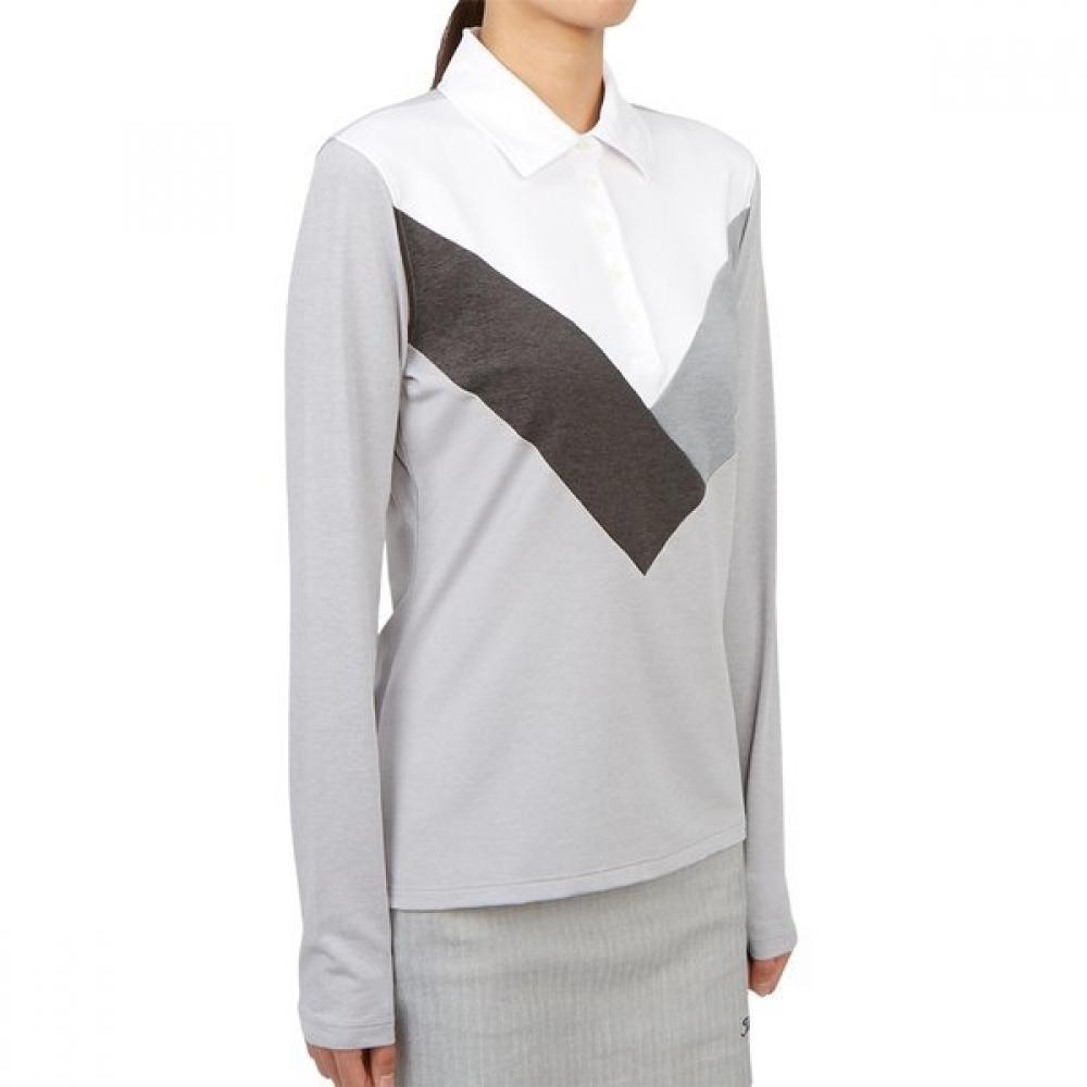 Zipore Golfwear Women Collar Long Sleeve T shirT G4ls23k620 Lhgr