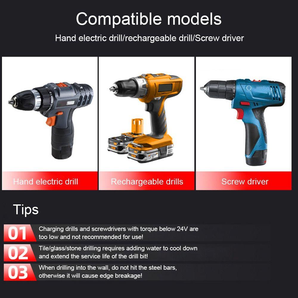 Hard Alloy Triangle Bit Tool Cross Drilling Tools High Efficiency Metal Drill  Ceramic Tiles