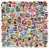 [Set of 50] Sediven Cute Anime and Manga Stickers, Waterproof, High-Definition Images, Moe Stickers for DIY Carry-on Cases, Skateboards, Smartphones,