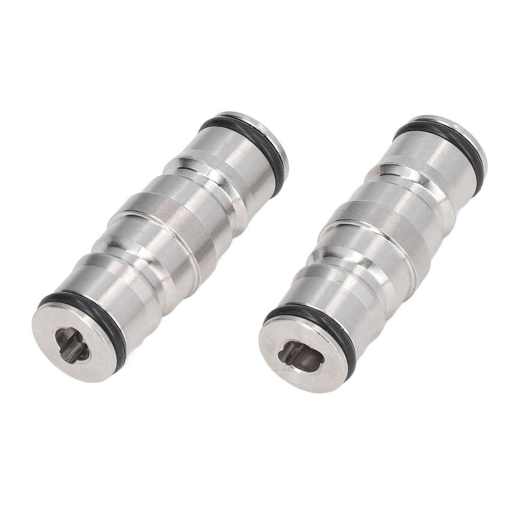 2 шт., коннектор с шариковым замком для домашнего пива, нержавеющая сталь, прочный, быстрый, с шариковым замком