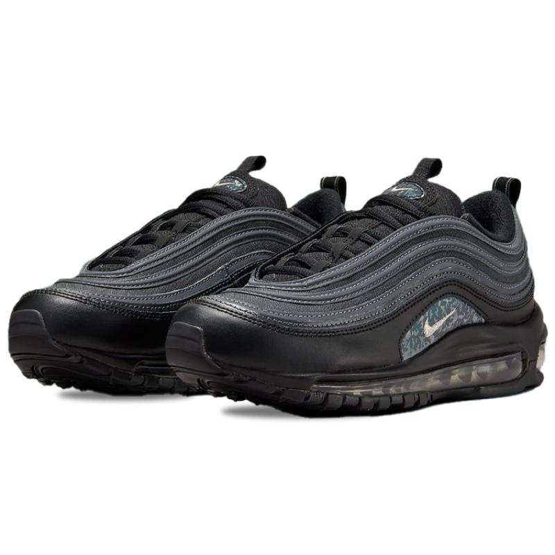 Nike Air Max 97 'Black Metallic Pewter' Women's Sneakers Casual Shoes DH0558-001