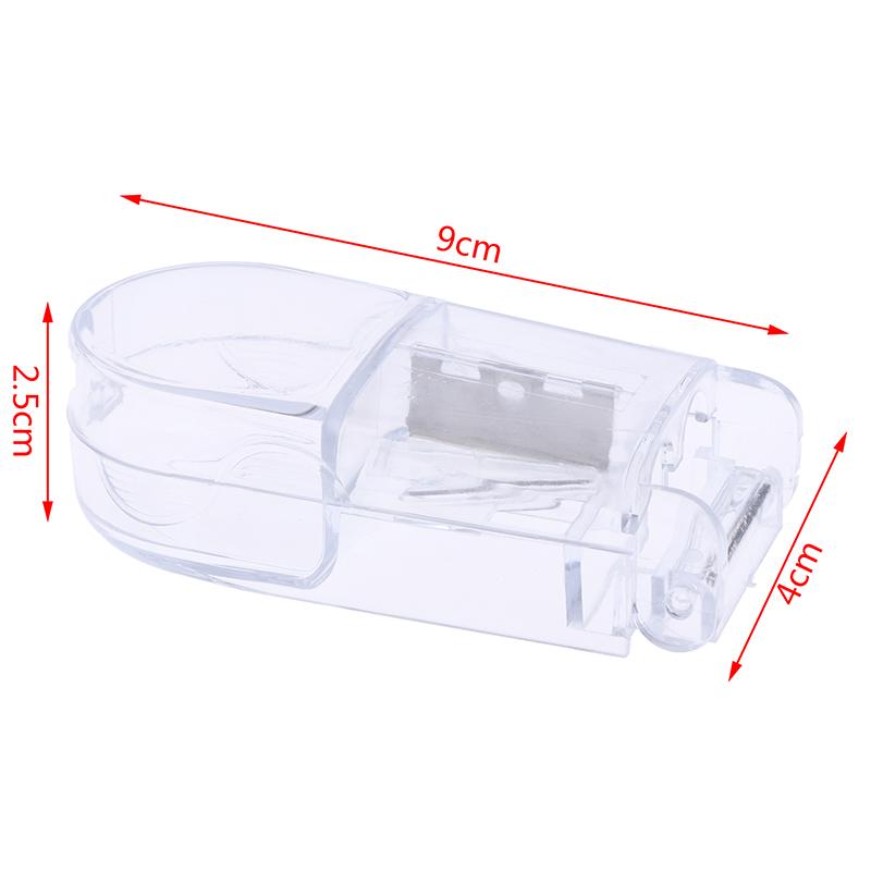 1 Pcs Pill Cutter Splitter Half Storage Compartment Box Medicine Tablet Holder