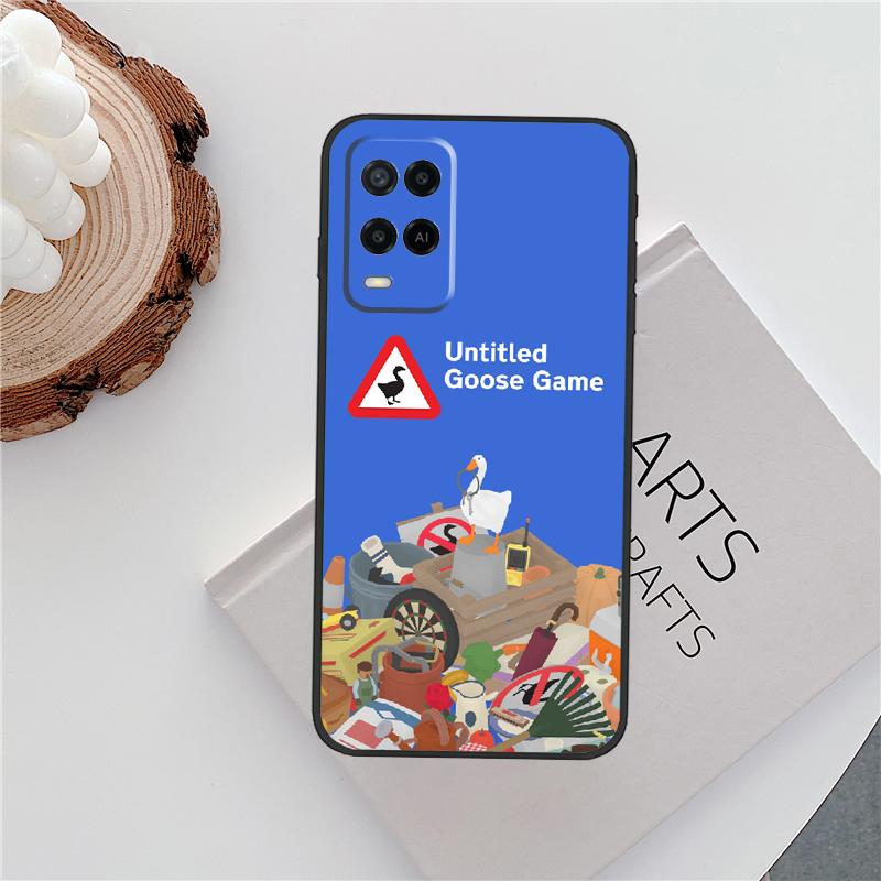Untitled Goose Duck Game Case For Oppo A15 A80 A60 A40 A94 A54 A98 A78 A18 A38 A58 A16 A76 A96 A17 A77 A74 A57S Cover