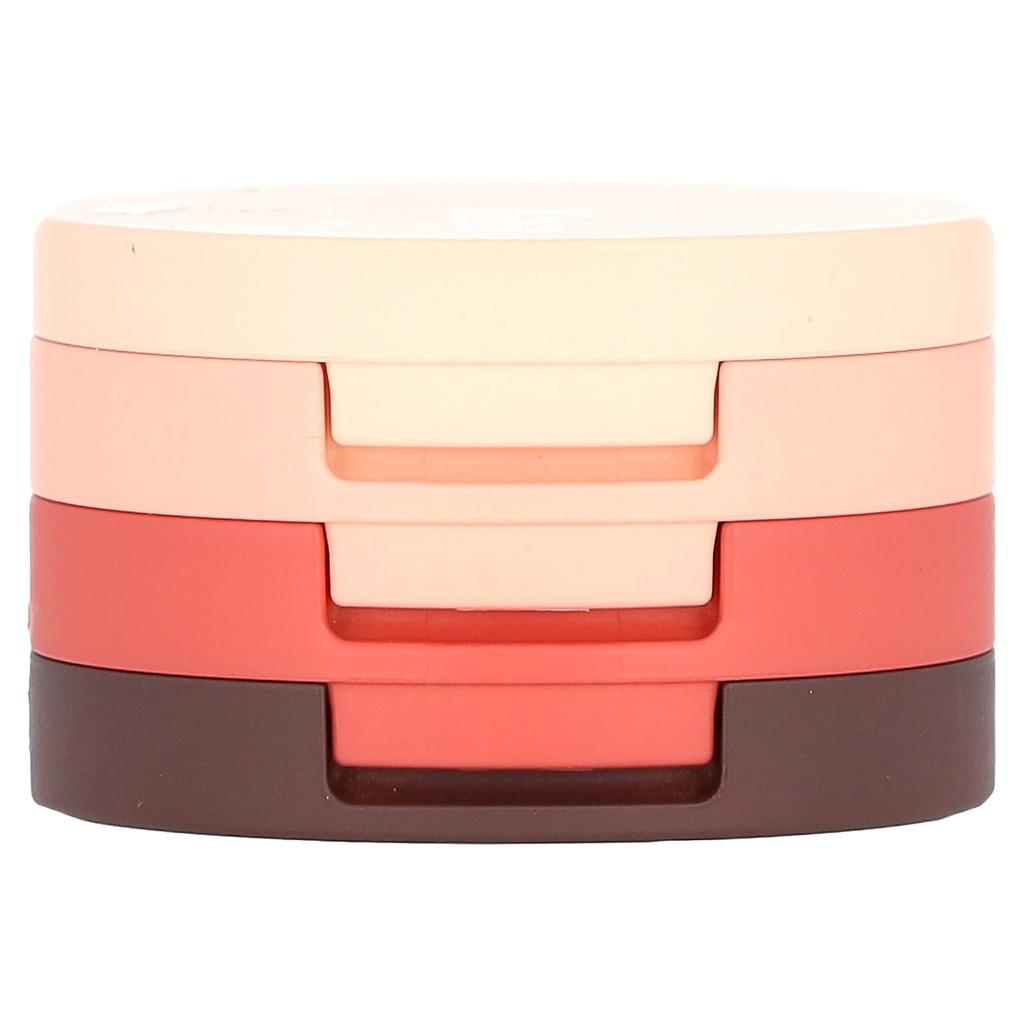 Kaja Beauty Bento, трио теней для век Bouncy Shimmer, 02 Orange Blossom, 3 шт., 0,9 г(0,03)унция