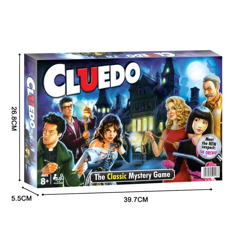 Cluedo Классическая Тайна Друзья Настольная игра с игровым полем и картами
