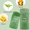 Green Tea Deep Cleansing Mask Stick Detoxing Pore Cleaner For Face Black Heads Purifying Clay Blackhead Remover Nose Strips