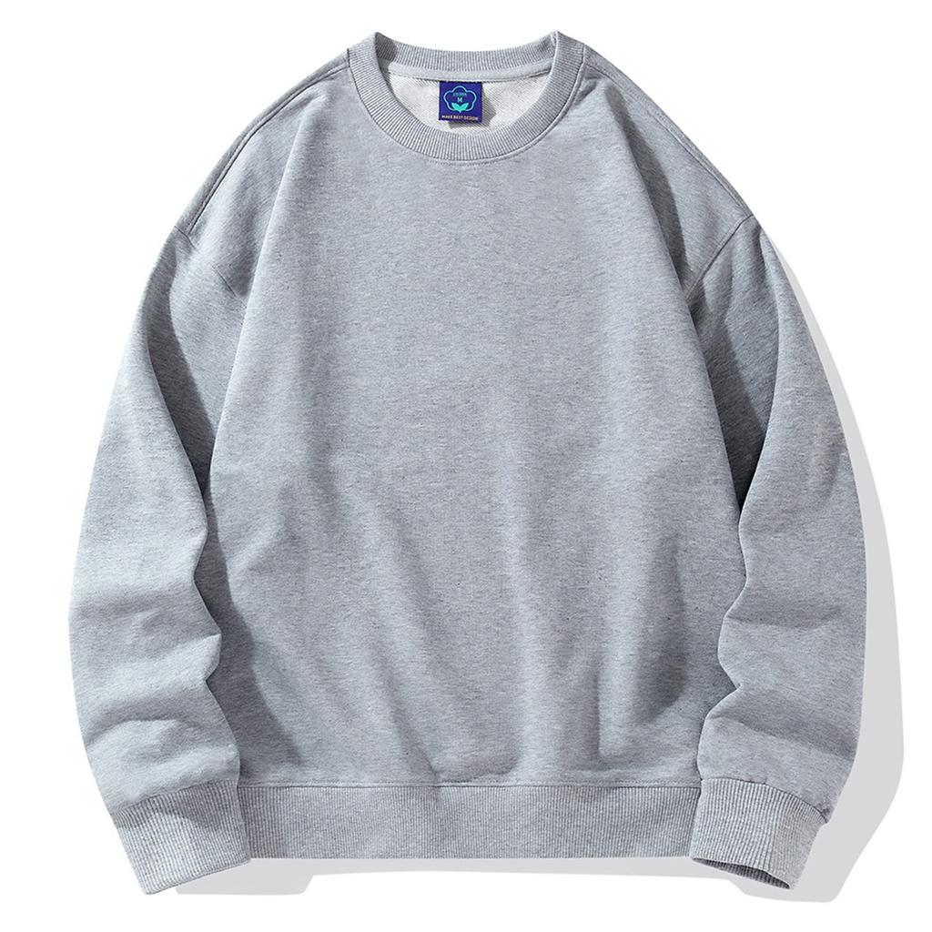 Весенний и осенний пуловер с круглым вырезом, спортивный свитер, мужской верхний свитер