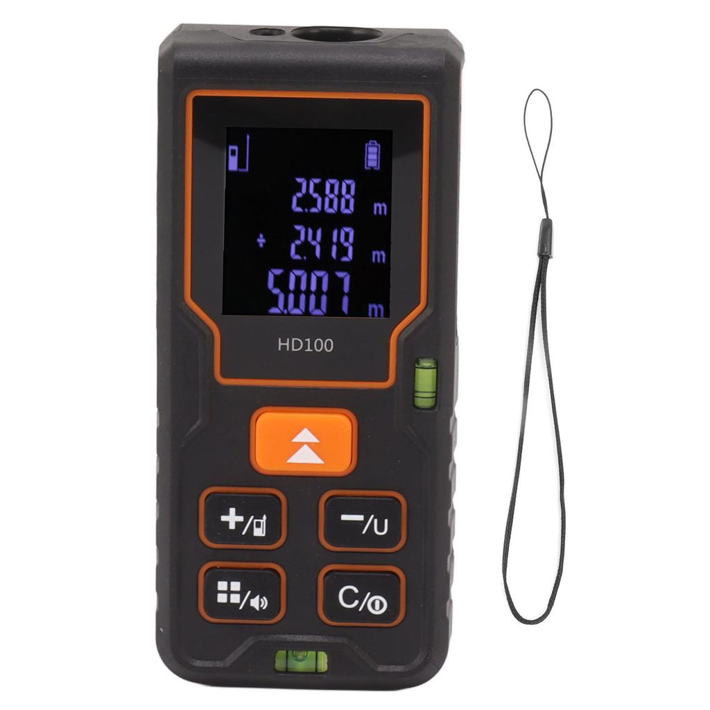 Laser Distance Meter High Accuracy Portable Handheld Rangefinder for Engineering Construction