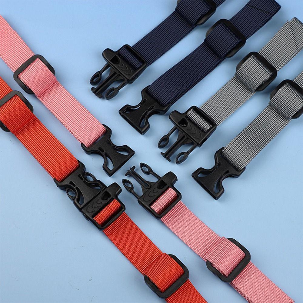 Belt With Whistle Harness Strap Chest Bag Strap Shoulder Strap Backpack Strap Whistle Lock Strap