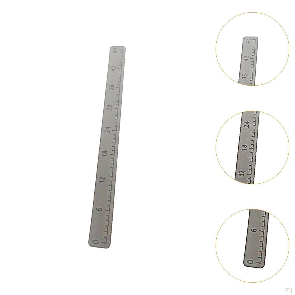 Липкая наклейка для измерения рыбы Рыболовное оборудование Легко устанавливаемые аксессуары для лодок Измерение