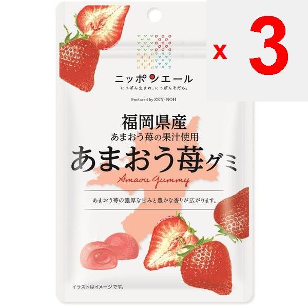 JA Nippon Ale Fukuoka Amao Strawberry Gummi 40 гБренд Nippon Ale с крылатой фразой «рожденный в Японии», бренд N Nippon Ale с крылатой фразой «рожденный в Японии»,