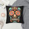 Sugar Skull Candy Pillowcase Double-sided Printing Cushion Cover Decoration Throw Pillow Case Cover Home Square
