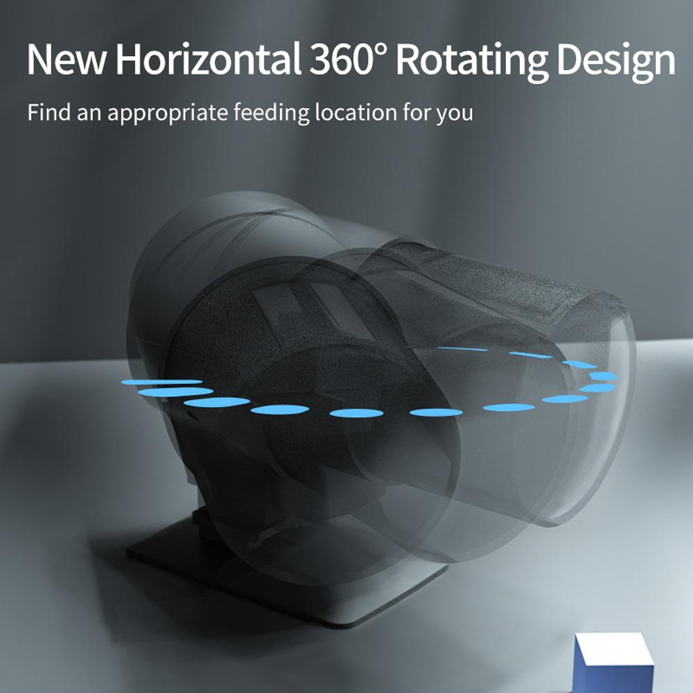 210 мл Большая емкость Кормушка для рыб Управление через приложение для мобильного телефона WiFi Интеллектуальный таймер Автоматическая кормушка Аквариум Кормушка для золотых рыбок