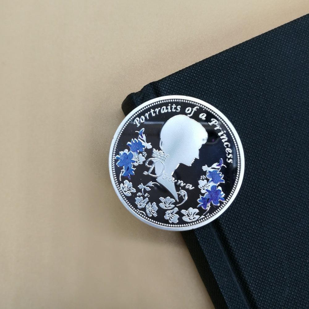 Принцесса Диана Содружества, с бриллиантами, памятные монеты, медали, монеты с изображением принцессы Дианы, рождественский подарок, наполнители для чулка