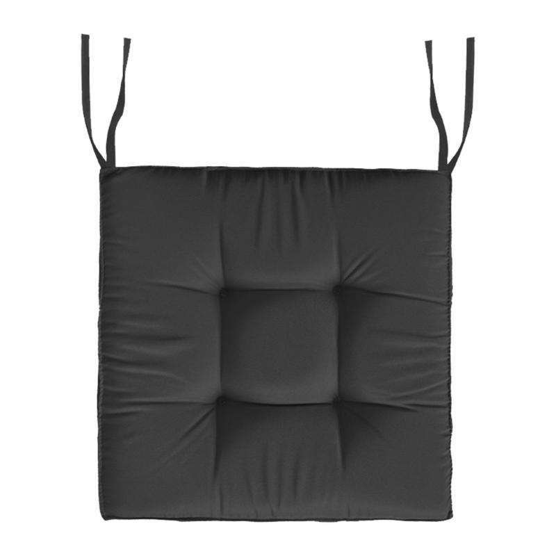 45x45см Утолщенные подушки для стула Дышащая полиэстеровая подушка на сиденье Нескользящая для использования в помещении и на улице для патио, дивана, татами, ковриков