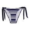 Women's Blue and White Striped 2-Piece Swimsuit HIGH PRESSURE