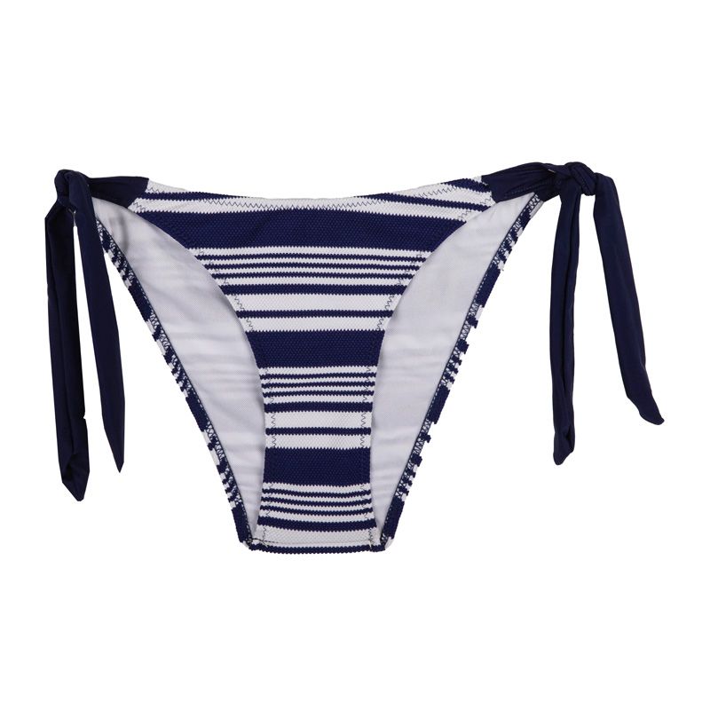 Women's Blue and White Striped 2-Piece Swimsuit HIGH PRESSURE