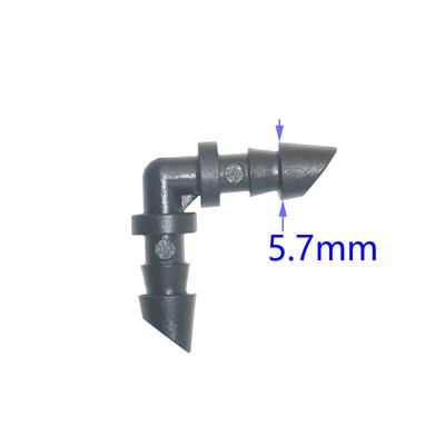 50 шт. 1/4'' 1/8'' 6 мм Садовый Водяной Соединитель Угольник Заглушка Прямая Штырь Для Садового Шланга Системы Орошения