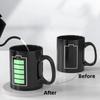 Керамические кружки с изменяющимся цветом, с рисунком на батарейках, термочувствительные, волшебные кружки, не допускающие ожогов, для молока, чая, сока, новинка, подарочная кружка для детей