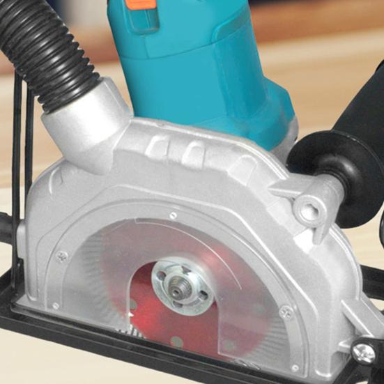 Angle Grinder Bracket with Adjustable Depth Stable Operation Anti-Slip Handle