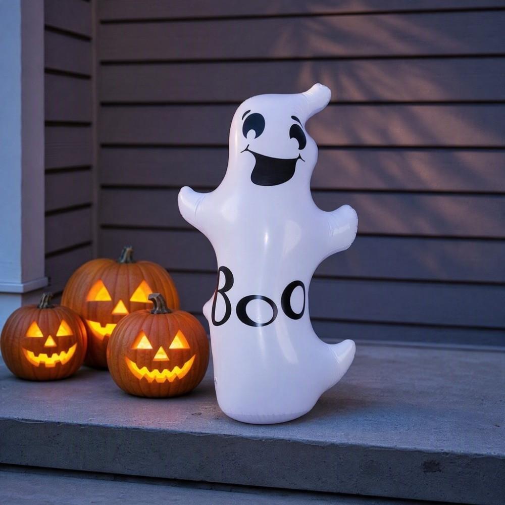Pumpkin Ghost Stand Up Ghost Inflatable Model Halloween Balloons Courtyard Festival