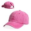 Messy High Bun Sun Hat High Ponytail Snapback Hat Men Women Baseball Cap