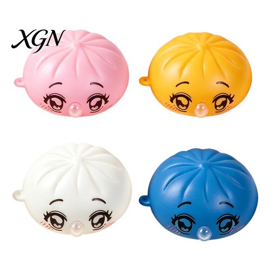 Adult Fidget Toy 1/3/5Pcs Cartoon Expression Bubble Dumpling Stress Relief Relaxation Steamed Bun Sensory Ball Squeeze Focus Aid Spitting Soft