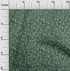 oneOone Ткань Cotton Flex Dark Teal Green, азиатская цветочная ткань для шитья, по ярдам, напечатанная своими руками, швейные принадлежности, 40 дюймов