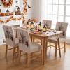 Dust-proof Scary Dining Chair Slipcovers Vintage Spooky Ghost Chair Protector  Halloween Party
