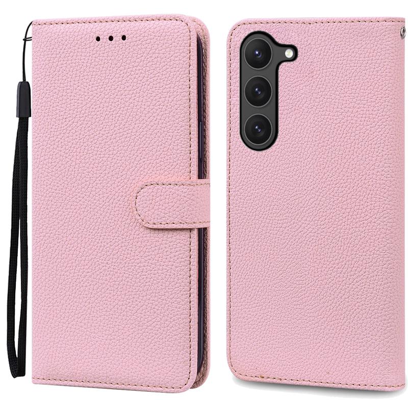Кошелек Конфетного Цвета Кожаный Флип-кейс Для Samsung Galaxy S26 Ultra Чехол S25 S24 S23 S22 Plus S21 S20 FE S10 Чехол Для Телефона Слот Для Карт Книжка Бампер Сумка