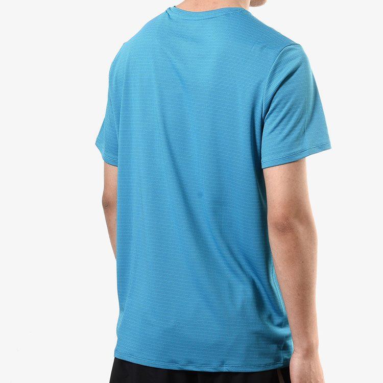 adidas Футболки мужские бирюзовые с круглым вырезом умеренно прямой крой FJ1149