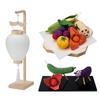 Of the Buddhist Bon New Bon Gifu New Bon Bon White Crepe Cow and Horse Bon Cow Crepe White Stand LED First Tray Set [Hasegawa Altar] Lanterns, Set,