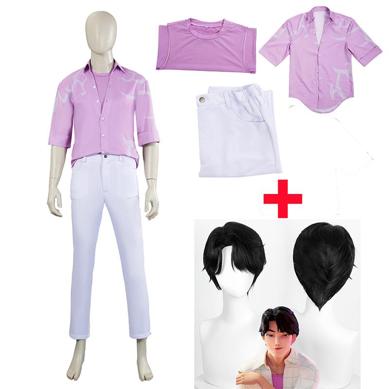 Костюм для косплея Saja Boys Jinu Abby Baby Mystery Romance Kpop Охотники на демонов Наряд для ролевых игр Карнавальные костюмы для детей и взрослых