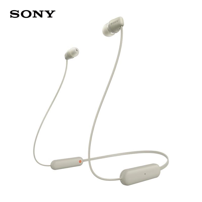 Sony WI-C100 Wireless Neckband Bluetooth Headset