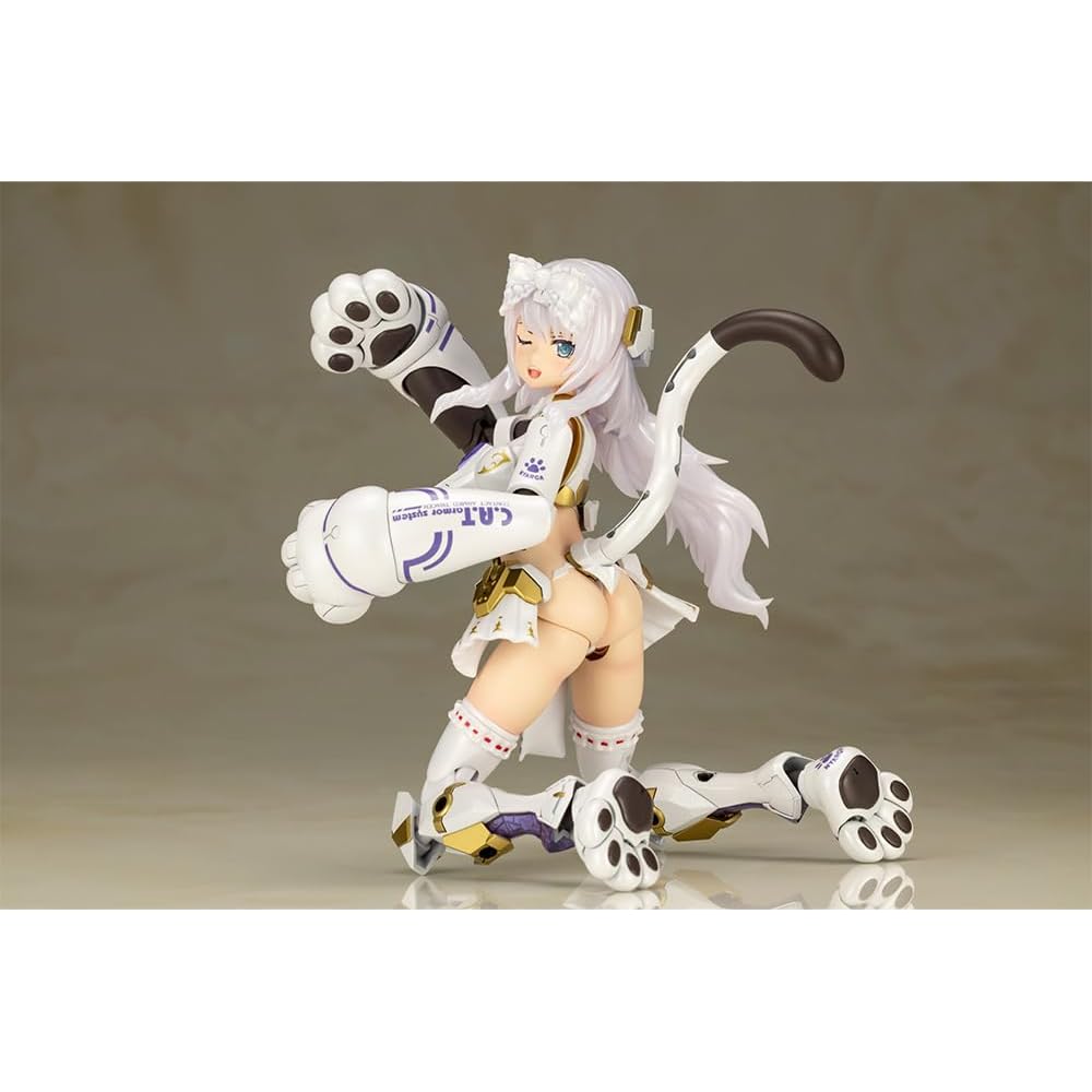 Kotobukiya Frame Arms Girl Durga I Версия с кошачьей броней Немасштабная модель Высотой примерно 160 мм