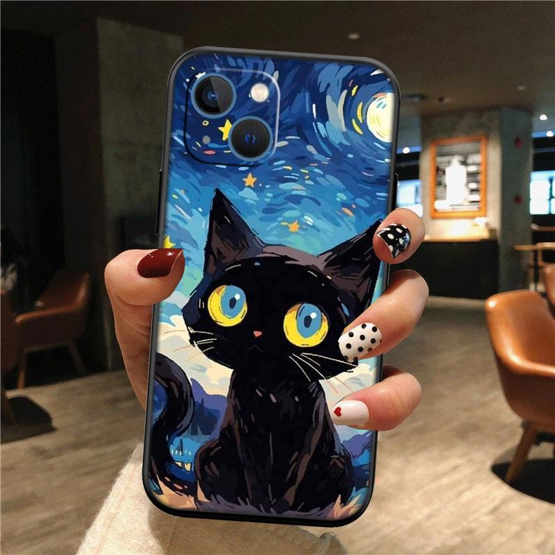 Cat Kitten Cute Shell Phone Case for Samsung Galaxy S20 S21 S22 Ultra FE Plus A21S A22 A24 A25 A26 A30 A30S A31