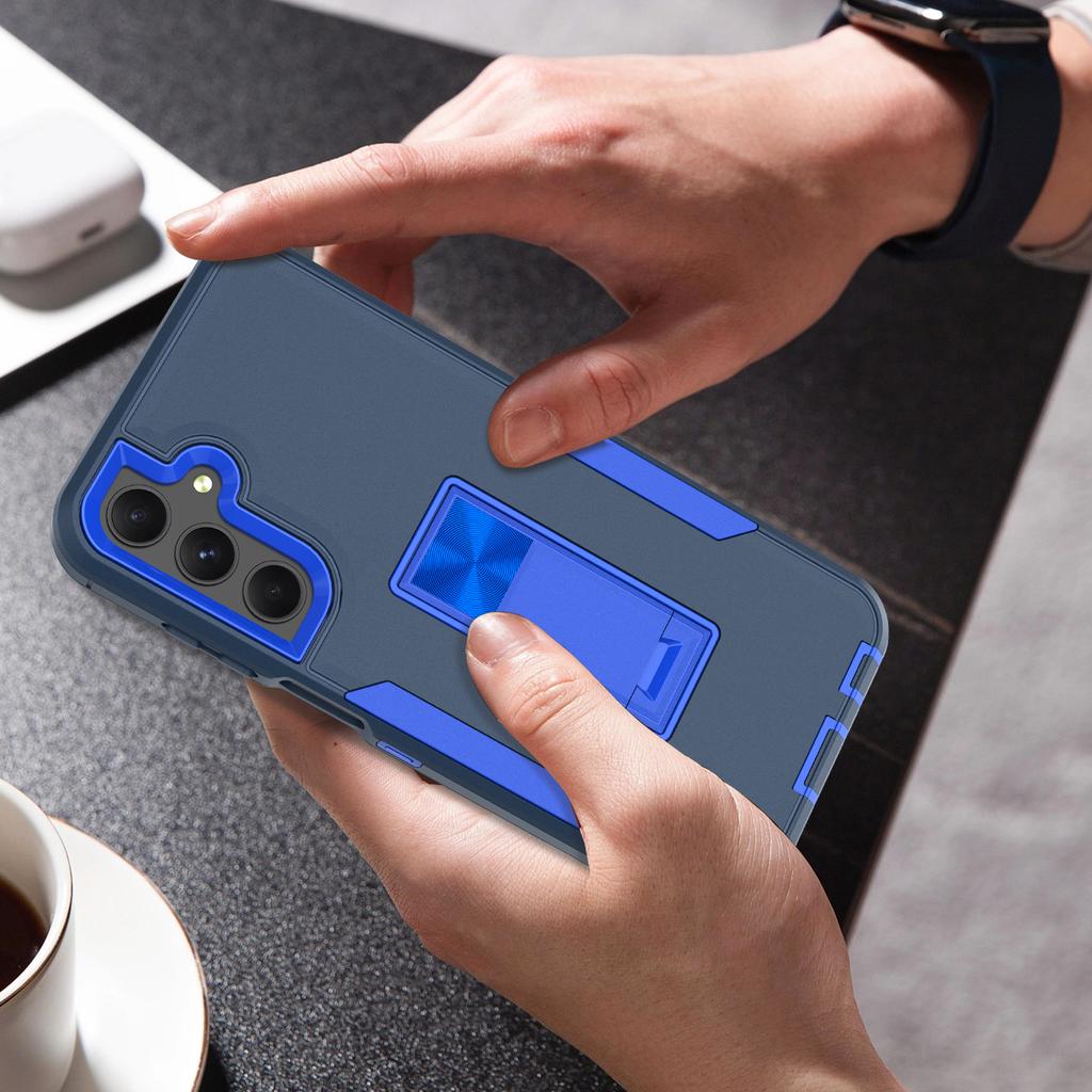 For Samsung Galaxy A35 5G Case Shockproof TPU+PC Kickstand Phone Protector