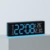 New electronic clock simple multi-function clock rectangular large font alarm clock can be hung vertical clock 1101
