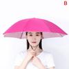 Fishing Umbrella Cap Large Head Mounted, Dual-Purpose Umbrella Cap For Both Rain And Light, Top Sunshade And Sun Protection Cap