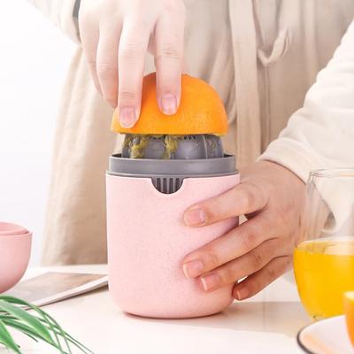 Мини-соковыжималка для фруктов, ручная вращающаяся соковыжималка, соковыжималка для фруктов, ручной инструмент, портативная соковыжималка для апельсинов, цитрусовых, лимонов, мини-блендер