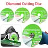 Диск для резки стекла Многофункциональный шлифовальный диск для каменной плиты Портативный алмазный шлифовальный диск для мрамора, кварца, керамики, стекла